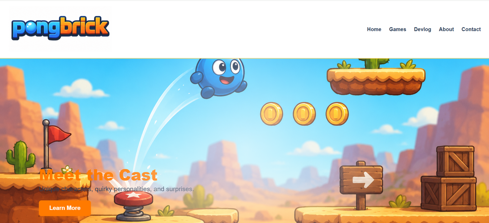 Pongbrick header